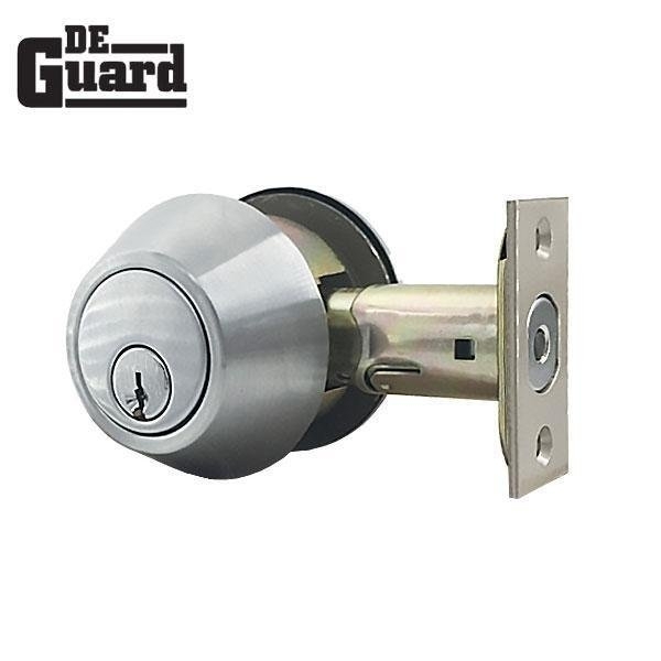 Deguard Single Cylinder Deadbolt Grade 1 Satin Chrome Schlage (26D) DG1DB01-26D-SC